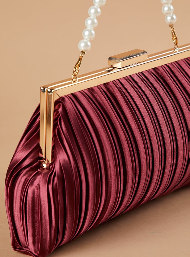 CODE Pleated Clutch