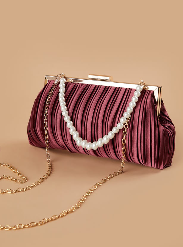 CODE Pleated Clutch