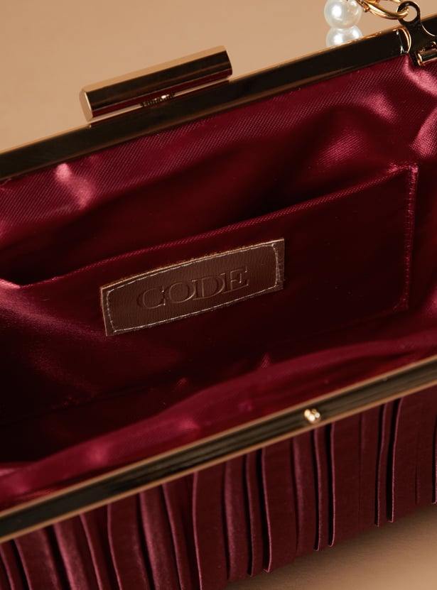 CODE Pleated Clutch