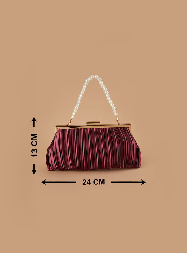 CODE Pleated Clutch