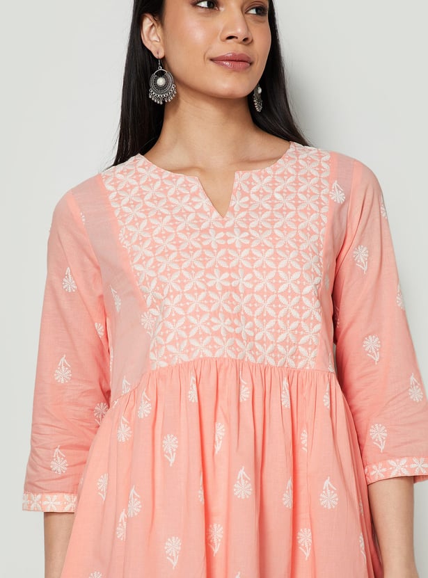 MELANGE Embroidered Tunic
