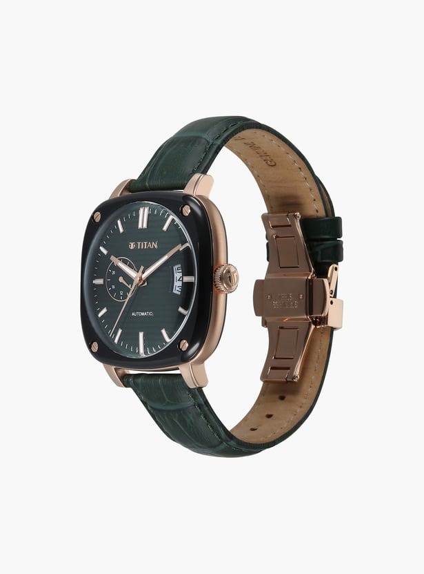 TITAN Gauto Vintage Concealed Automatic Watch - 90225KL01