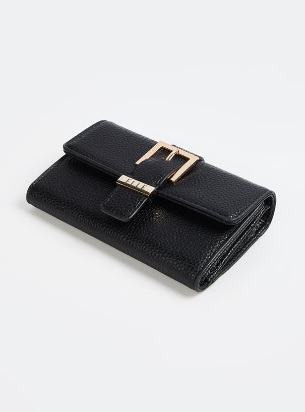 ELLE Solid Bi-Fold Wallet