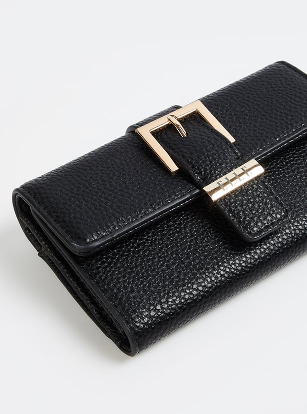 ELLE Solid Bi-Fold Wallet