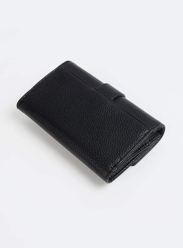 ELLE Solid Bi-Fold Wallet