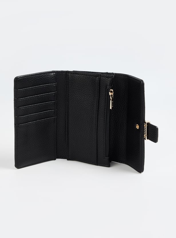 ELLE Solid Bi-Fold Wallet