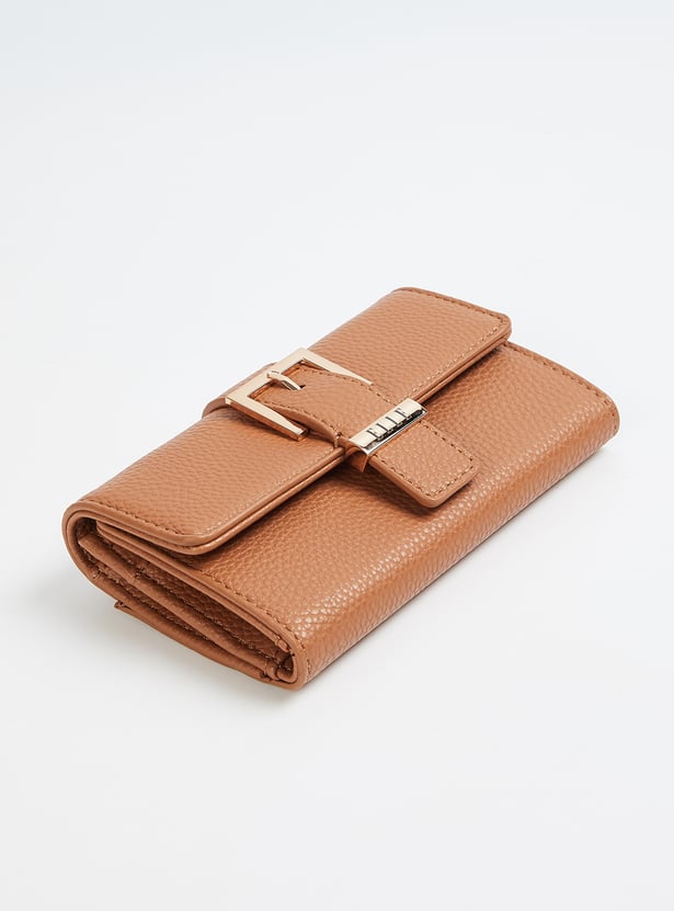 ELLE Solid Bi-Fold Wallet