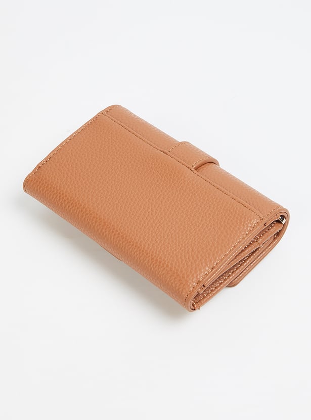 ELLE Solid Bi-Fold Wallet