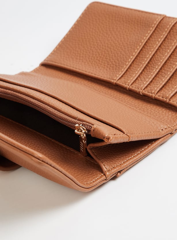 ELLE Solid Bi-Fold Wallet
