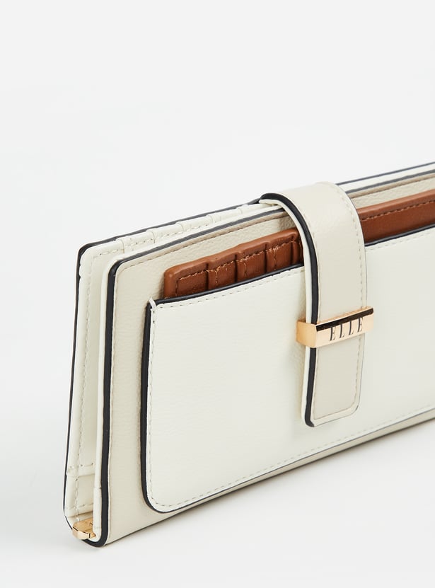 ELLE Solid Envelope Wallet