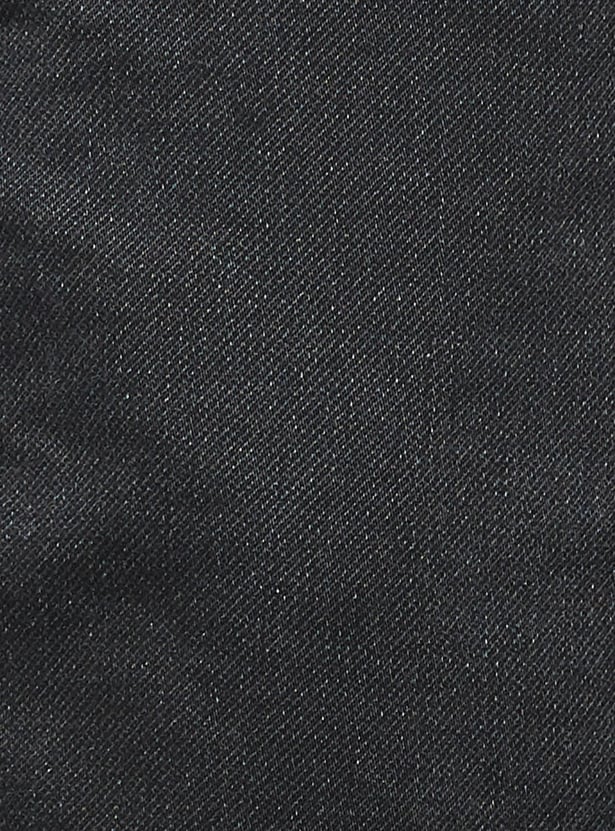 SPYKAR Washed Regular Straight Jeans