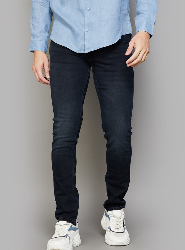 SPYKAR Washed Skinny Fit Jeans