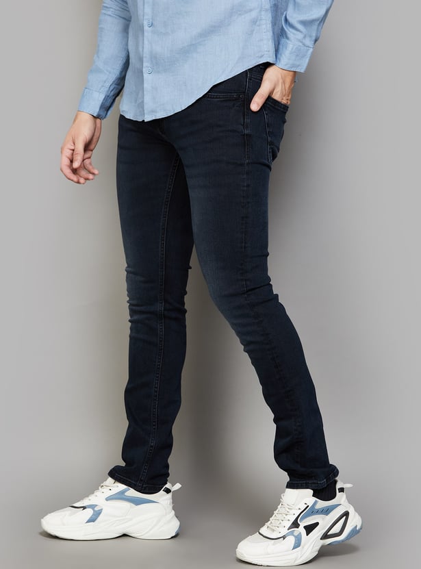 SPYKAR Washed Skinny Fit Jeans