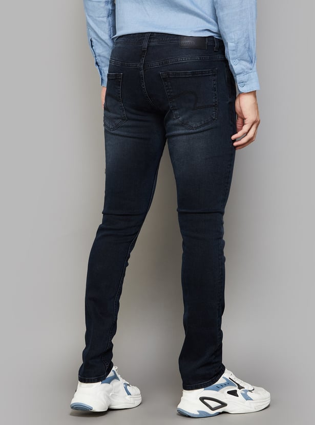 SPYKAR Washed Skinny Fit Jeans