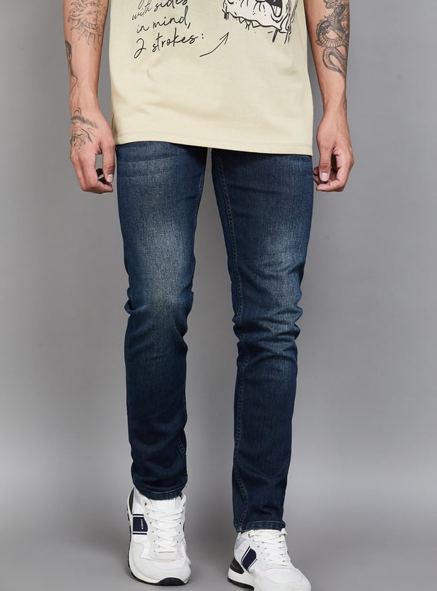 SPYKAR Washed Skinny Jeans