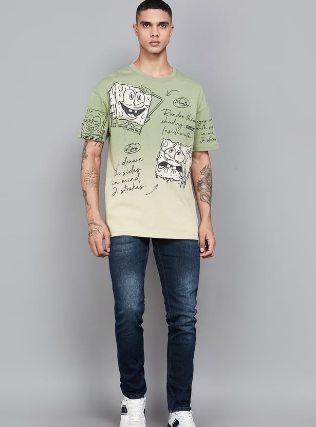 SPYKAR Washed Skinny Jeans