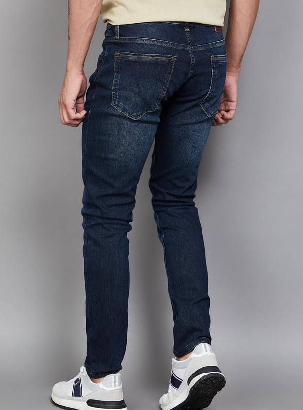 SPYKAR Washed Skinny Jeans