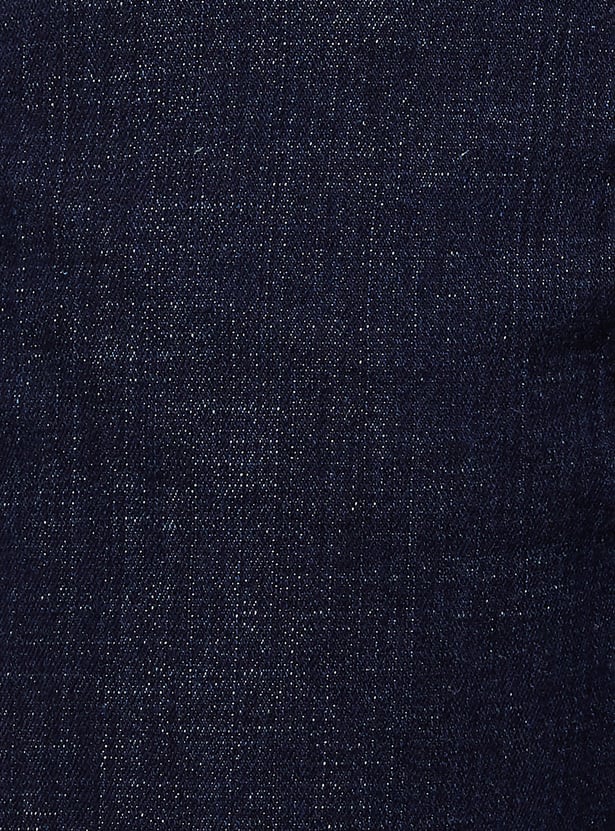 SPYKAR Washed Slim Straight Jeans