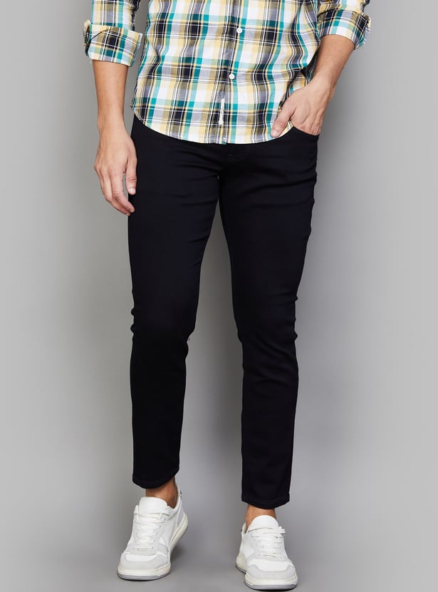 SPYKAR Solid Slim Tapered Jeans