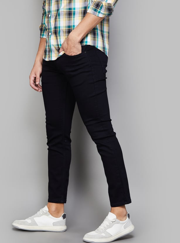 SPYKAR Solid Slim Tapered Jeans