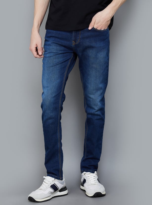 SPYKAR Washed Super Skinny Jeans
