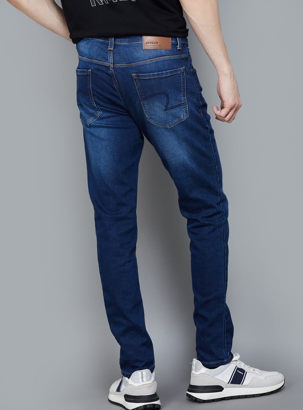 SPYKAR Washed Super Skinny Jeans