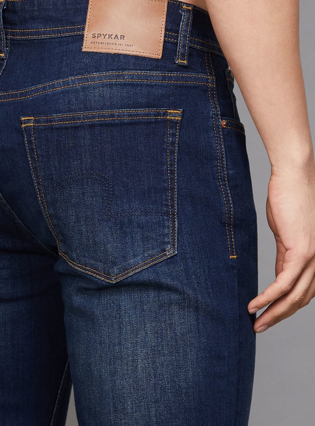 SPYKAR Mid-Rise Boot Cut Jeans