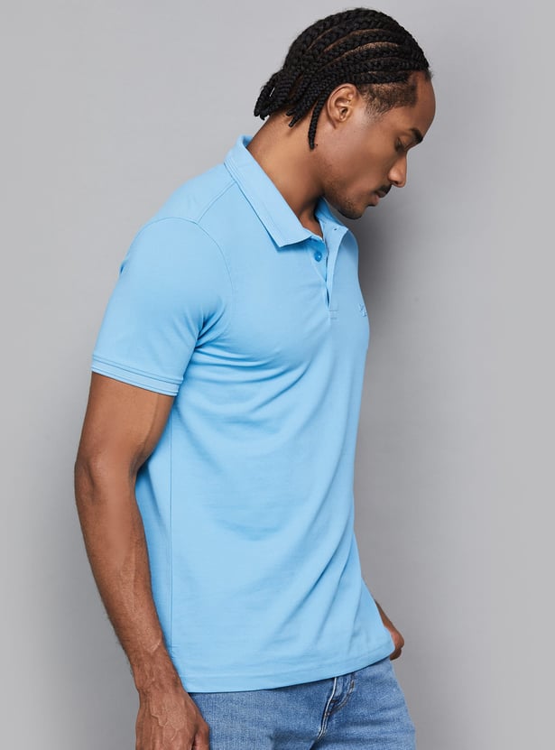 SPYKAR Solid Polo T-shirt