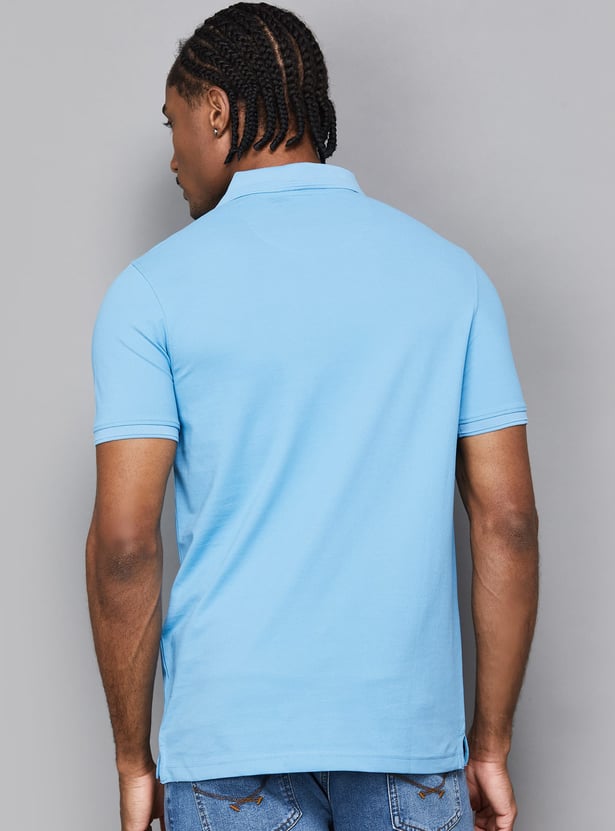 SPYKAR Solid Polo T-shirt