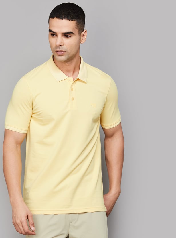 SPYKAR Solid Polo T-shirt