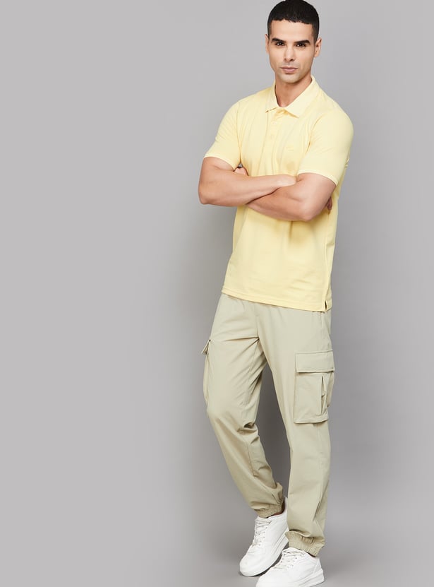 SPYKAR Solid Polo T-shirt