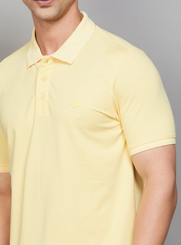 SPYKAR Solid Polo T-shirt