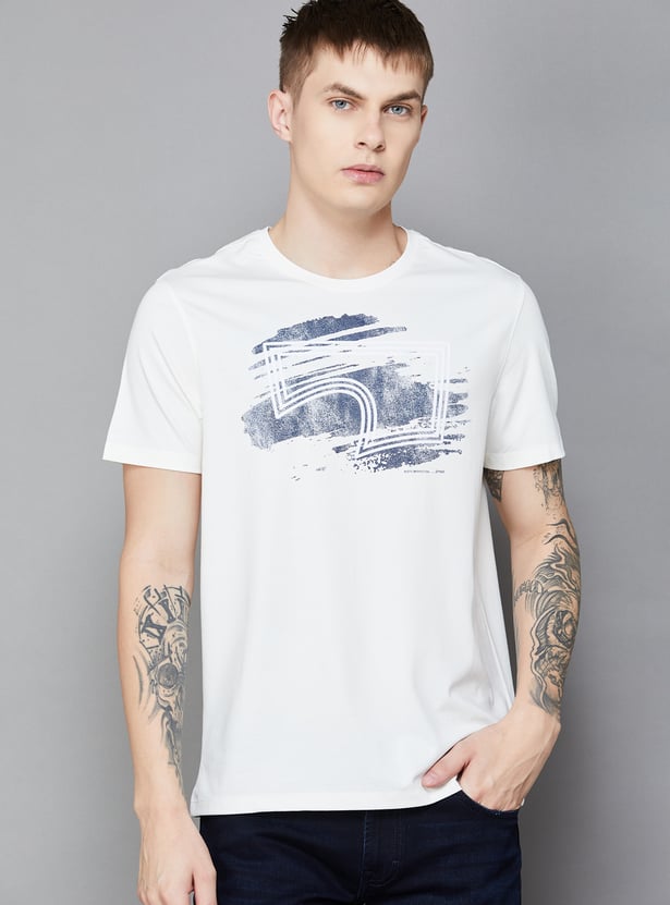 SPYKAR Graphic Print T-shirt