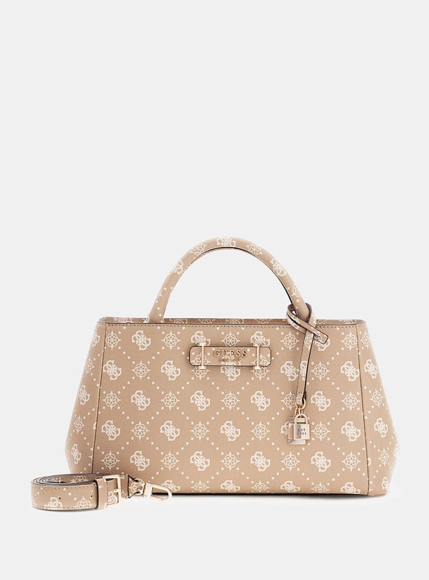 GUESS Printed Handheld Bag