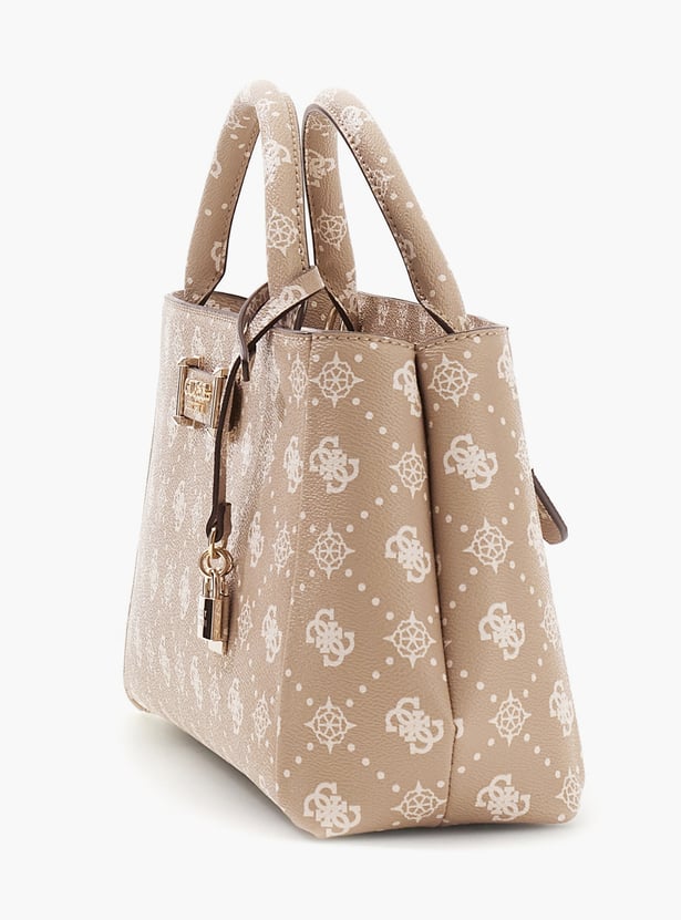 GUESS Printed Handheld Bag