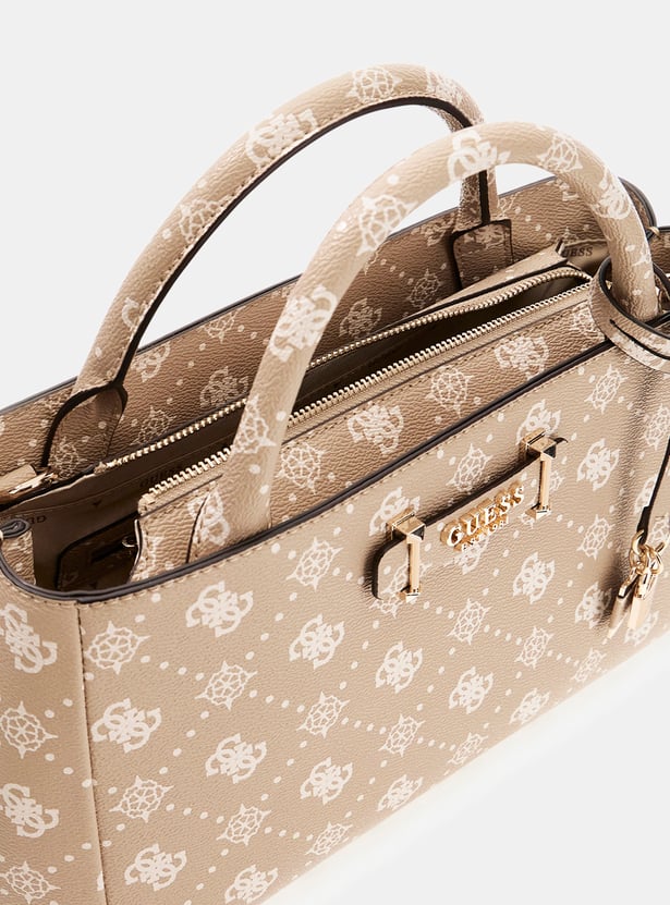 GUESS Printed Handheld Bag