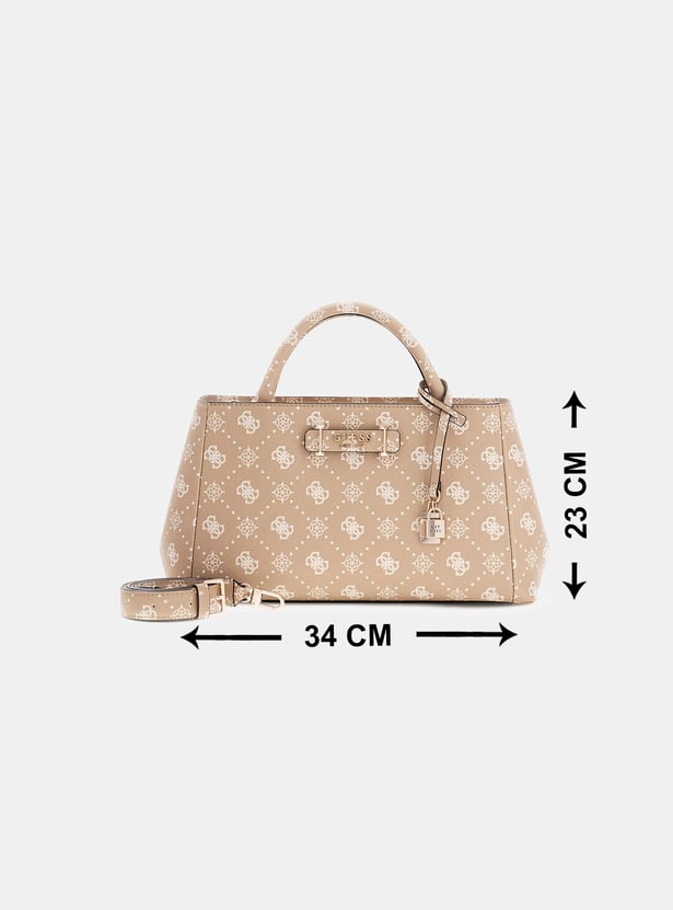 GUESS Printed Handheld Bag