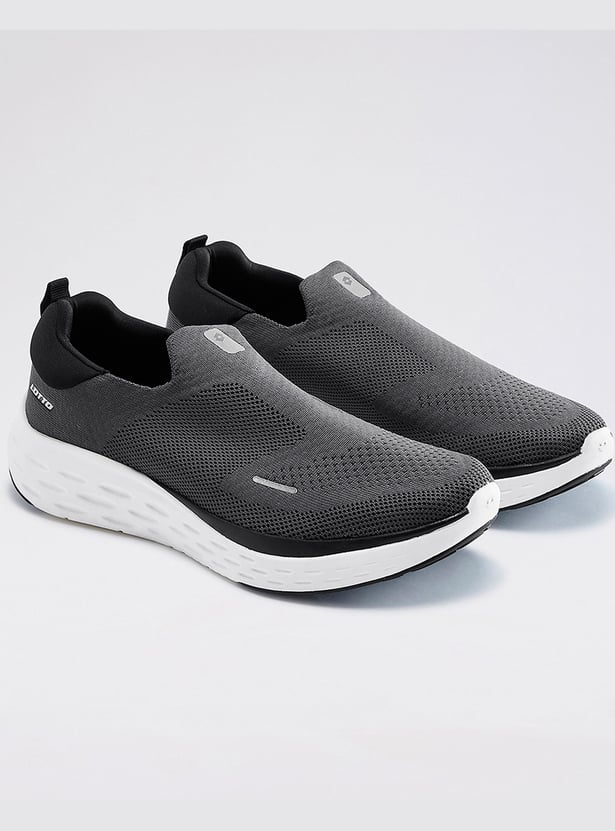 LOTTO Textured Slip-On Walking Shoes