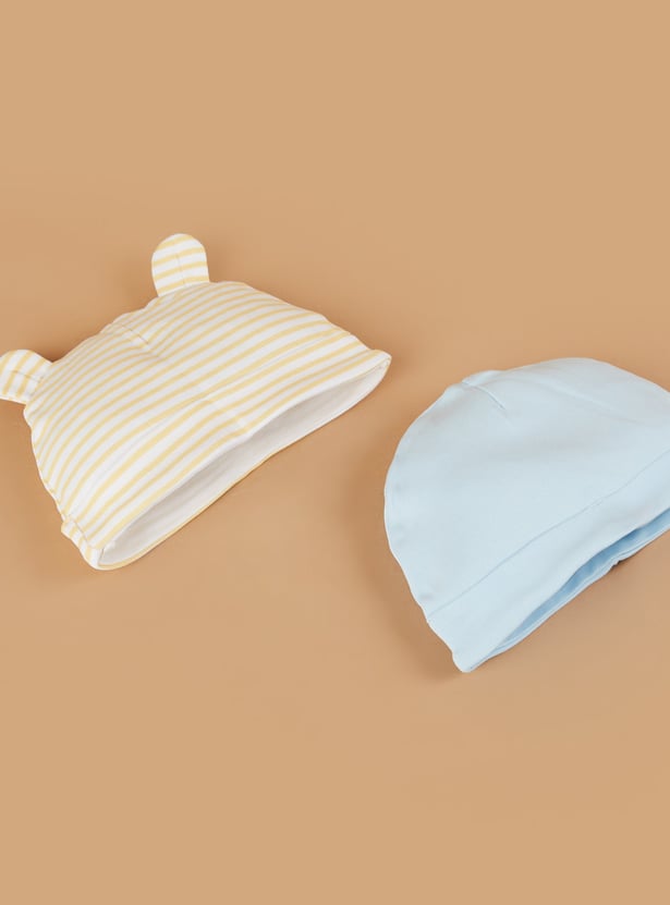 FAME FOREVER Boys Assorted Beanie - Pack of 2