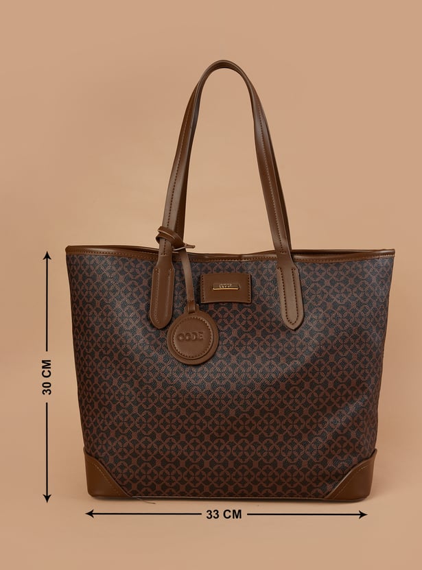 CODE Textured Bag with Pouch