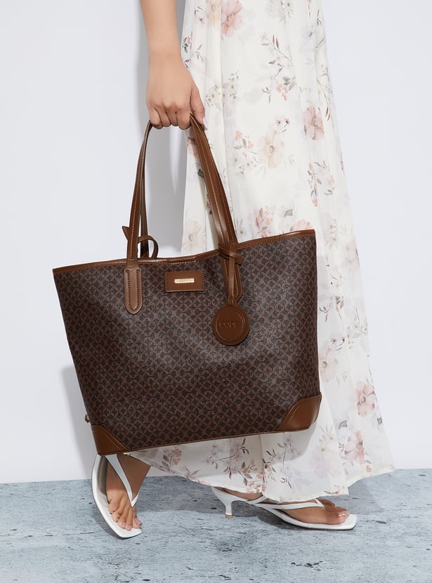 CODE Textured Bag with Pouch