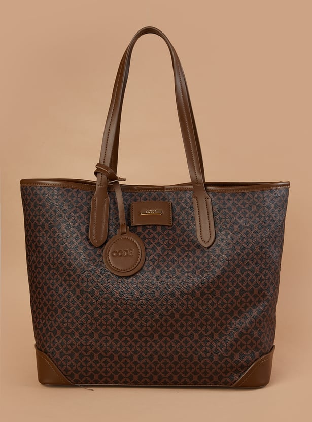 CODE Textured Bag with Pouch