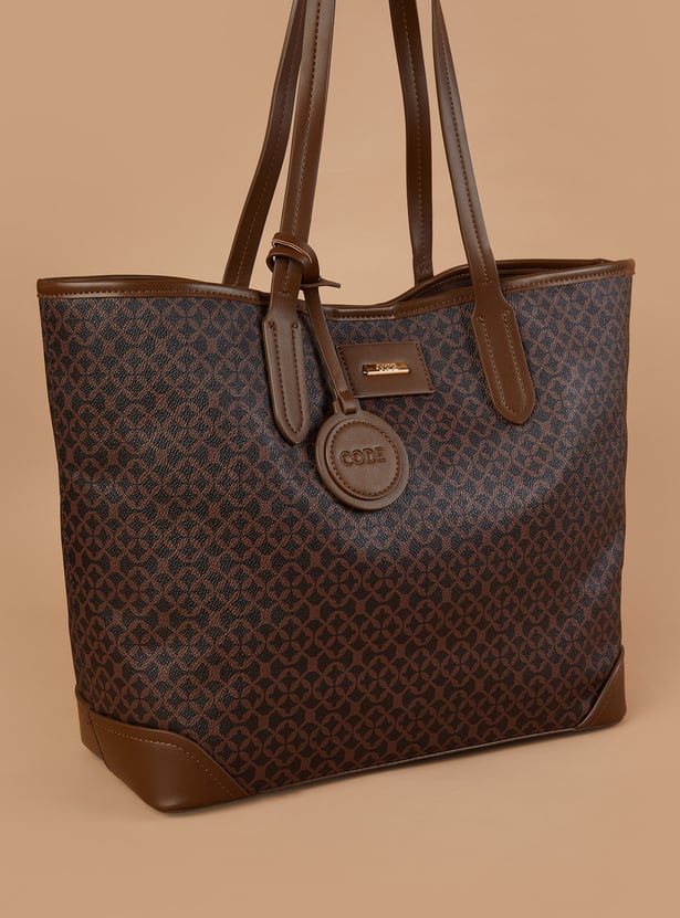 CODE Textured Bag with Pouch