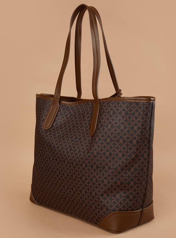 CODE Textured Bag with Pouch
