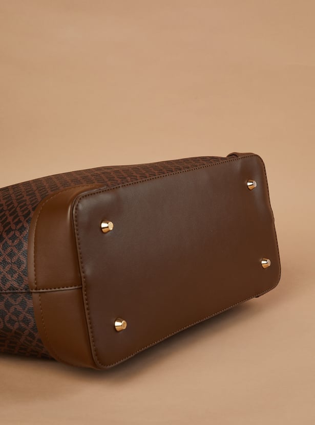 CODE Textured Bag with Pouch