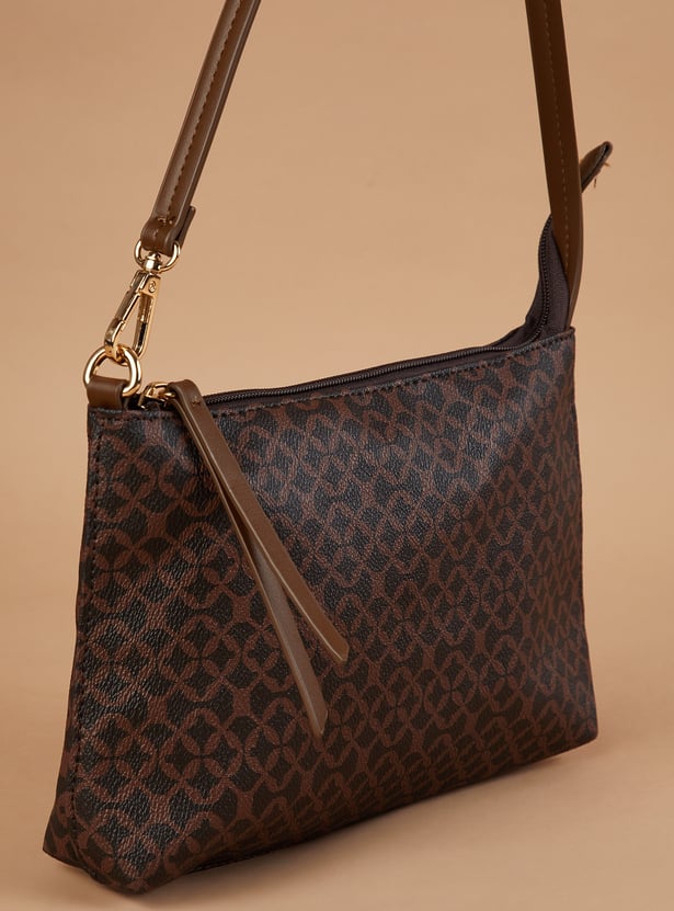 CODE Textured Bag with Pouch