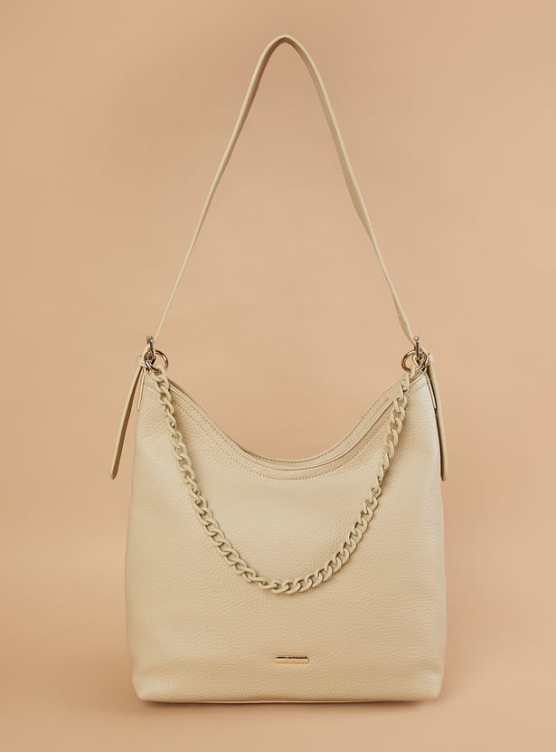 GINGER Textured Shoulder Bag