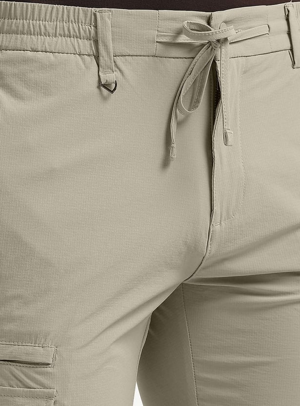 ARROW SPORT Solid Regular Fit Cargos