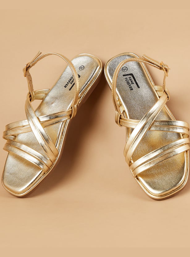 FAME FOREVER Girls Strappy Sandals