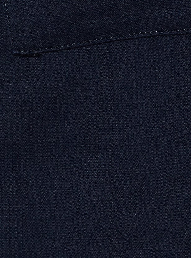 CODE Solid Regular Trousers